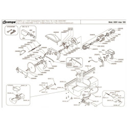 Ricambi Compa-OMS per Troncatrice 305-3051 MAX 100