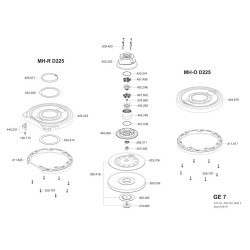 Flex Spare Parts for Sander for Walls and Ceilings GE 7