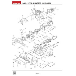 Makita Spare Parts for Belt Sander 9403
