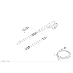 Tubo per Idropulitrice Annovi & Reverberi Blu Clean 142