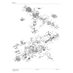 Alpina Spare Parts for Chain Saw A 4500