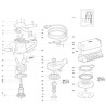 Ricambi Metabo per Levigatrice Rotorbitale SX E 450 DUO