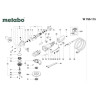Metabo Spare Parts for Angle Grinder W 750-115
