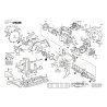 Bosch Spare Parts for Circular Saw 0601568703 - GKS 66 CE