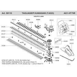 Ricambi Ama per Decespugliatore AG 260 TR–AG2 265