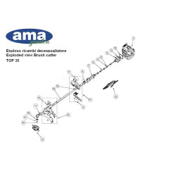 Ricambi Ama per Decespugliatore AG 260 TR–AG2 265
