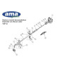 Ricambi Ama per Decespugliatore AG 260 TR–AG2 265