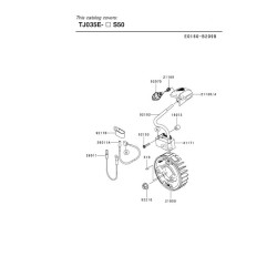 Ricambi Kawasaki per Decespugliatore Top 35 - TJ035E