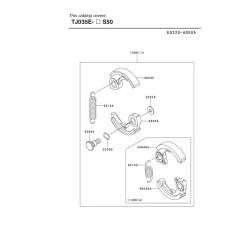 Kawasaki Spare Parts for Bruschcutter TOP 35 – TJ035E