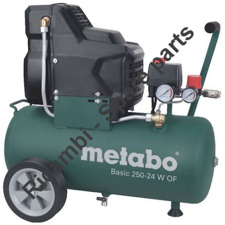 Metabo Spare Parts for Air Compressor Basic 250-24 W OF