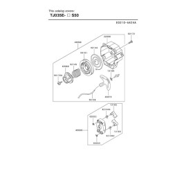 Ricambi Kawasaki per Decespugliatore Top 35U - TJ035E - 73121