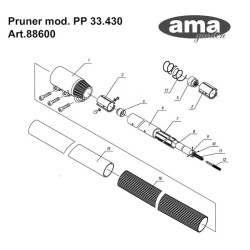 Ricambi Ama per Potatore Pruner PP-33.430 - 88600