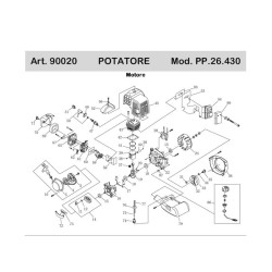 Ricambi Makita per Scalpellatore HK1820