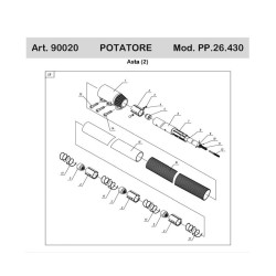 Ricambi Ama per Potatore Pruner PP.26.430 - 90020