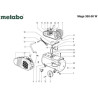 Metabo Spare Parts for Air Compressor Mega 350-50 W