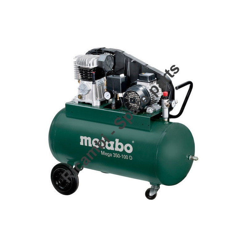 Metabo Spare Parts for Air Compressor Mega 350-100 D