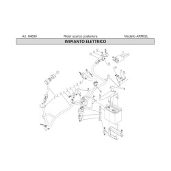 Ricambi Ama per Trattorino RIDER ARR62L - 84890