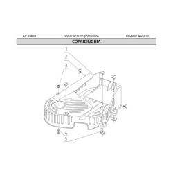 Ricambi Ama per Trattorino RIDER ARR62L - 84890