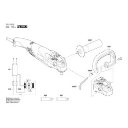 Ricambi Bosch per Trapani Avvitatori a Batteria GSR 10,8 V-LI-2