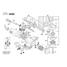 Ricambi Bosch per Smerigliatrice Angolare GWS 14-150C