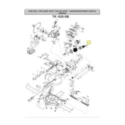 Femi Spare Parts for Sliding Compound Mitre Saw TR 1025 DB