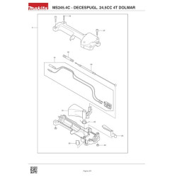 Ricambi Dolmar per Decespugliatore MS245.4C