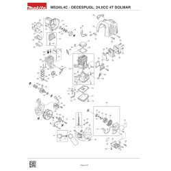 Ricambi Dolmar per Decespugliatore MS245.4C