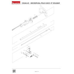 Dolmar Spare Parts for Brusch Cutter CS246.4C