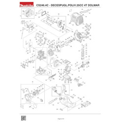 Dolmar Spare Parts for Brusch Cutter CS246.4C