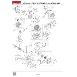 Dolmar Spare Parts for Brusch Cutter MS335.4C