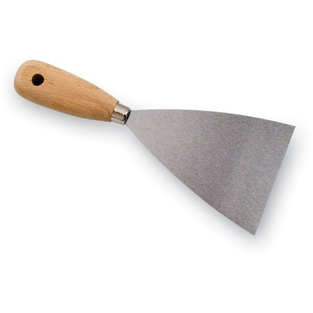 Spatola manico legno 40