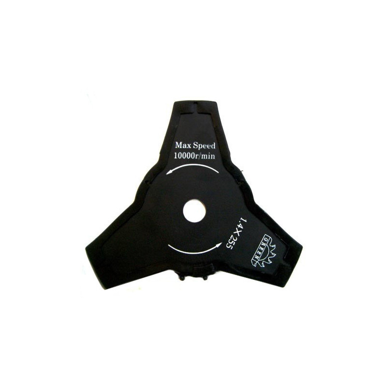 3 Teeth Steel Blade for Brush Cutters mm 255x1.4 Axel GA0345