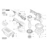 Ricambi Bosch per Levigatrice Rotoorbitale PEX 300 AE