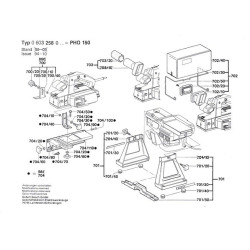 Ricambi Bosch per Pialla PHO 1500