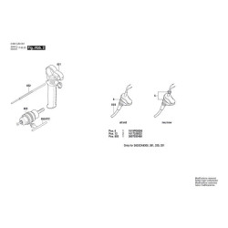Bosch Spare Parts for Rotary Hammer PBH 2100 SRE