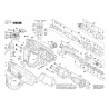 Bosch Spare Parts for Rotary Hammer PBH 2500 SRE