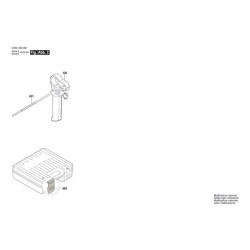 Bosch Spare Parts for Rotary Hammer PBH 3000 FRE