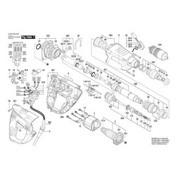 Bosch Spare Parts for Rotary Hammer PBH 3000 FRE