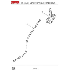 Dolmar Spare Parts for Motor Pump MP-352.4Z