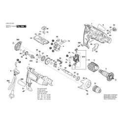 Ricambi Bosch per Trapani Avvitatori a Batteria GSR 10,8 V-LI-2