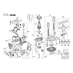 Ricambi Bosch per Fresatrice Verticale POF 1200 AE
