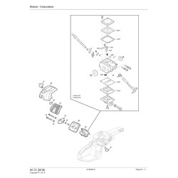 Alpina Spare Parts for Chain Saw AC 31