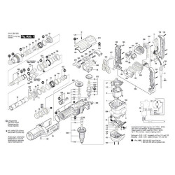 Ricambi Bosch per Martello Perforatore GBH 8-45 DV