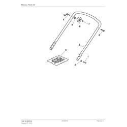 Castelgarden Spare Parts for Engine Lawnmower 142 G
