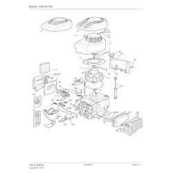 Castelgarden Spare Parts for Engine Lawnmower 142 G