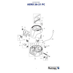 Ricambi Rurmec per Aspiratore AERO 26-21 PC
