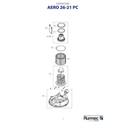 Ricambi Rurmec per Carteggiatrici P500-P1500