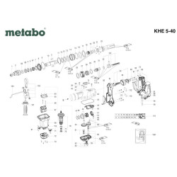 Ricambi Metabo per Martello Combinato KHE 5-40