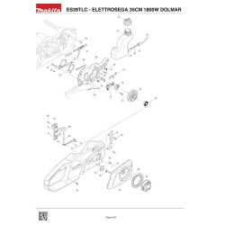 Ricambi Dolmar per Motosega TCS-2801S