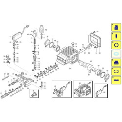 Ricambi per Idropulitrice ARSG PROLINER RS 11.20 TSS - 23145